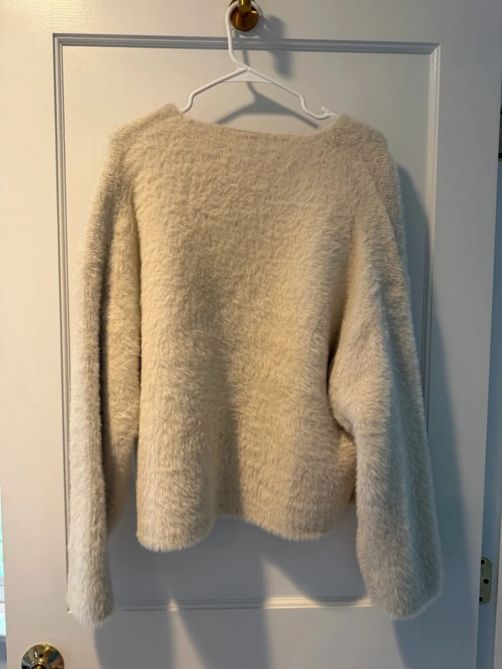 J.Crew Cream & Camel Teddy Open-Front Jacket - Picture 2 of 3